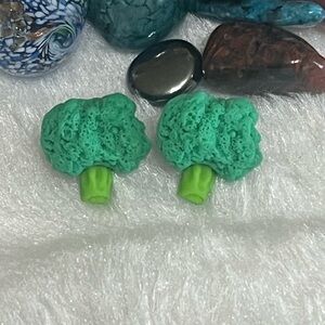 Broccoli Earrings